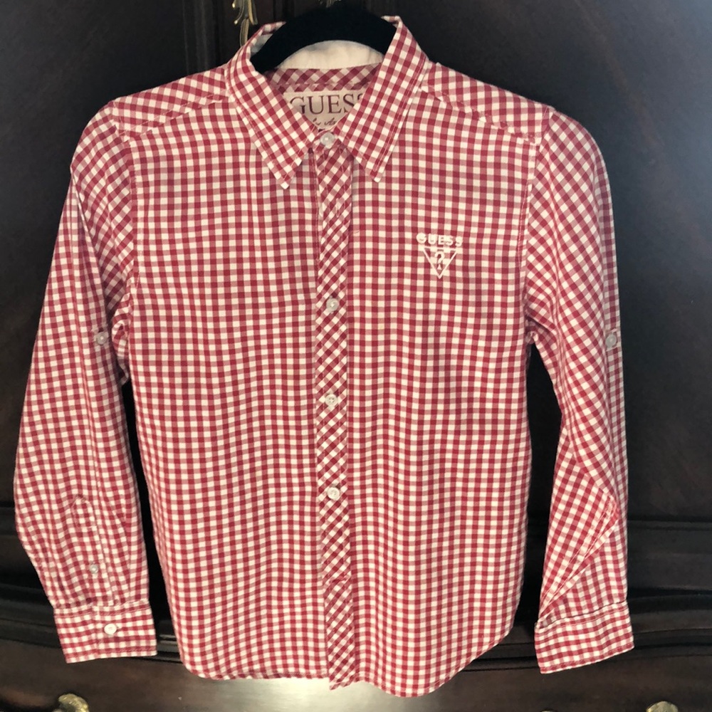 Boys long Sleeve Guess Shirt
